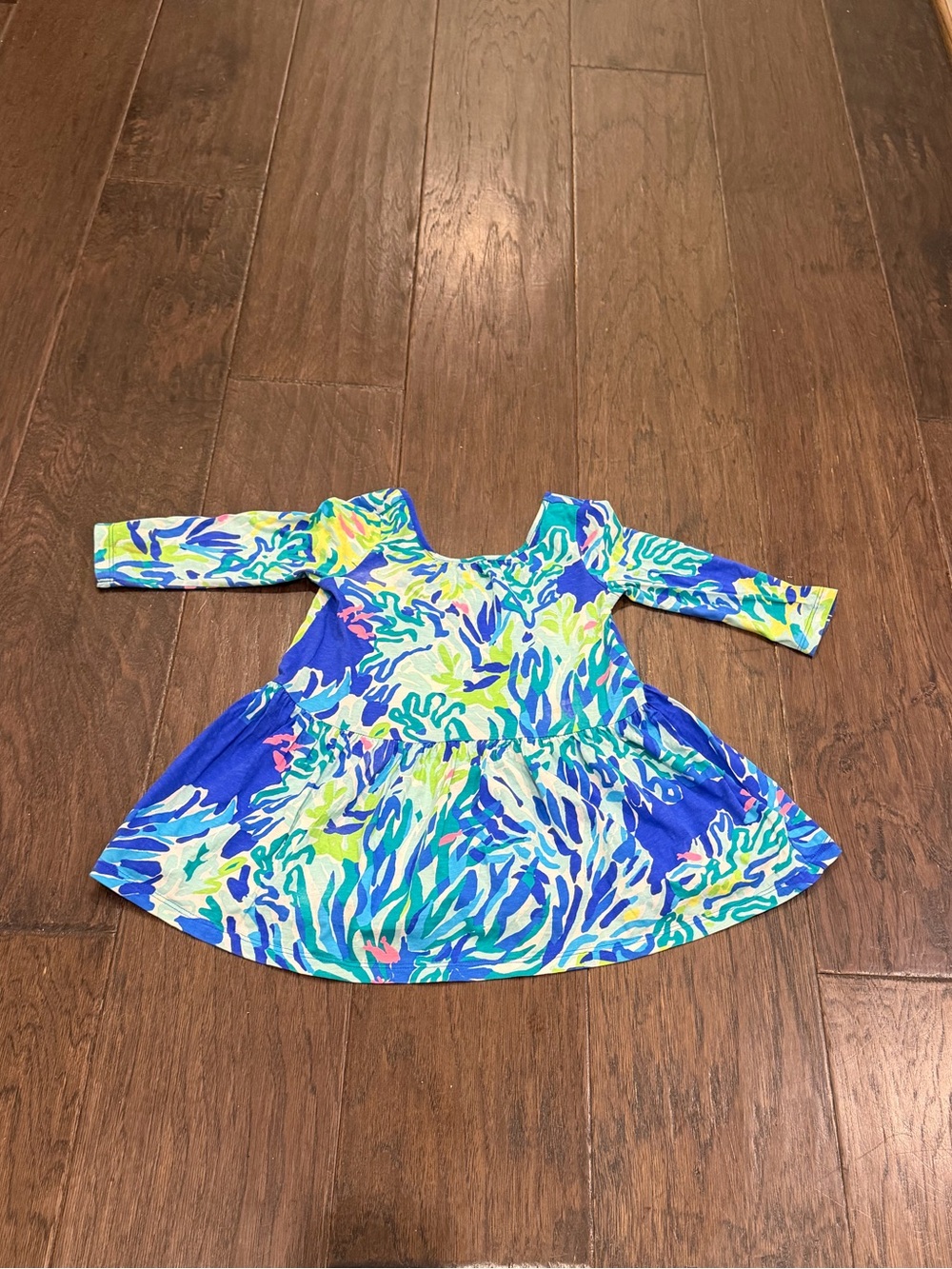 Lily Pulitzer Wade and Sea kids dress XS (2-3)